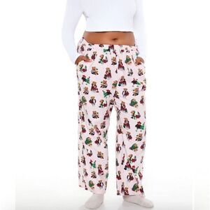 Forever 21 Plus Size Teddy Bear Pajama Pants